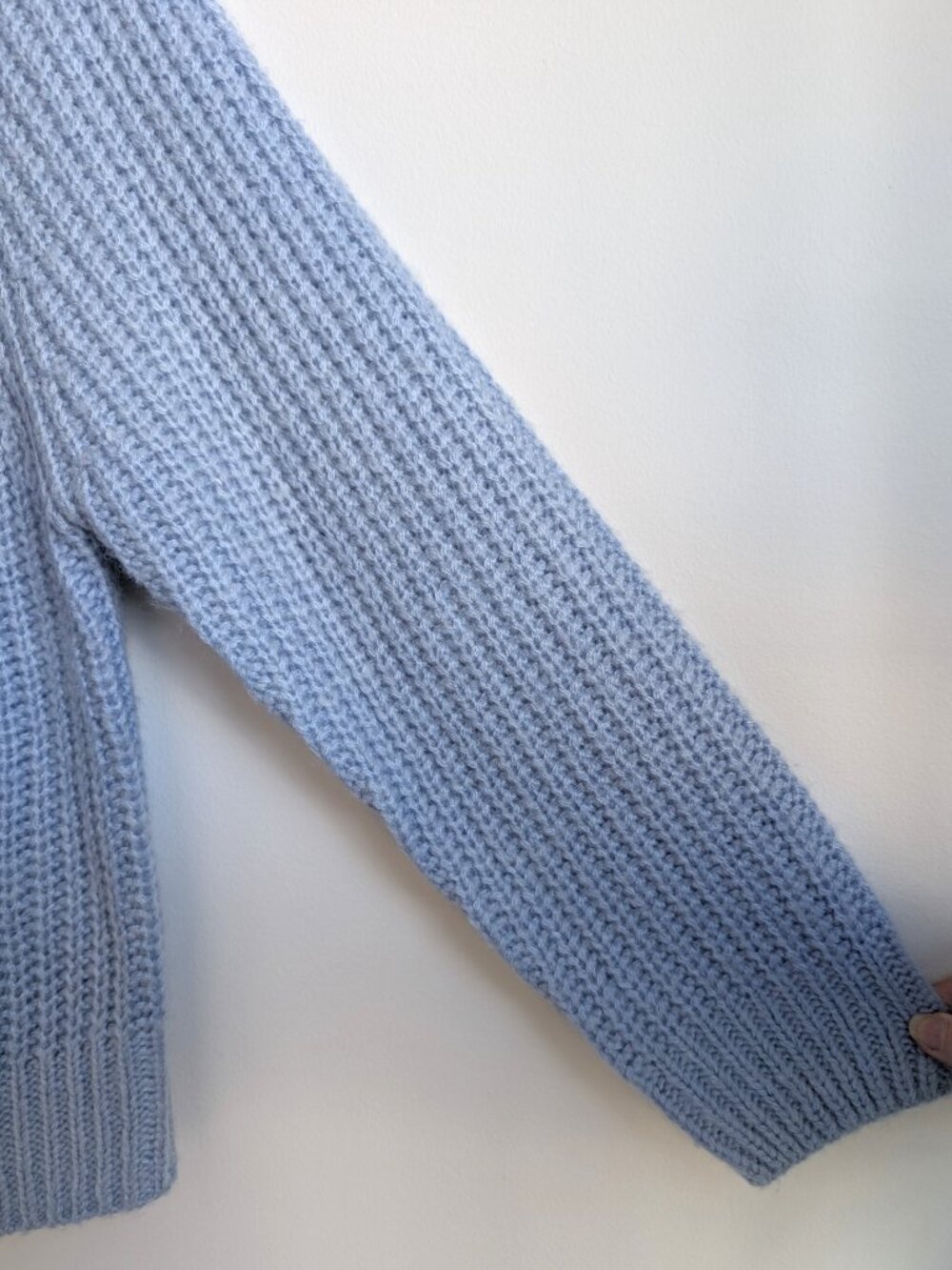 SUZY SHIER Chunky Rib Knit Raglan Sweater | Size XL - Picture 3 of 7